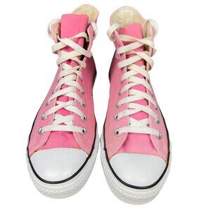 Converse Chuck Taylor All Star Sneakers W/11 M/9 High Top Pink Canvas M 9006